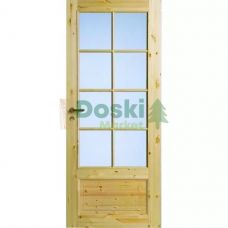 Дверь из сосны (фелёнка, стекло) 60х600х2000